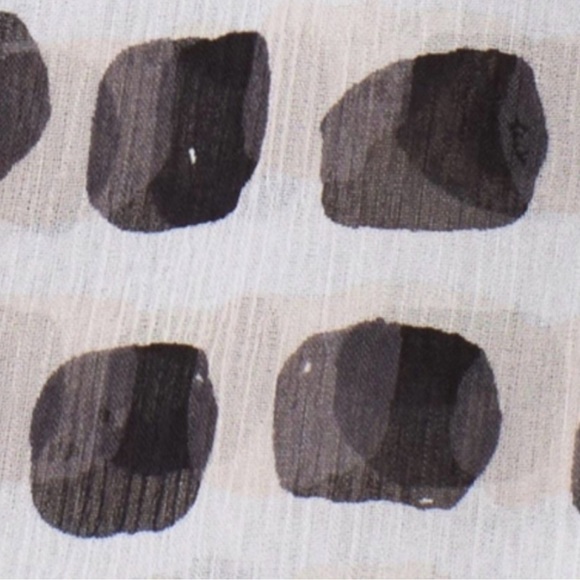 KATE SPADE New York Silk Chiffon Island Stamp Print Fit-N-Flare Sleeveless Dress - Picture 6 of 10